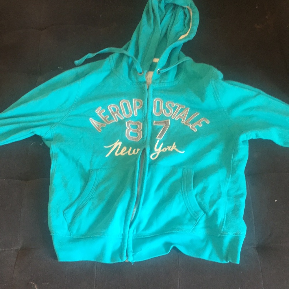 Aeropostale Kids Bright Blue Hoodie